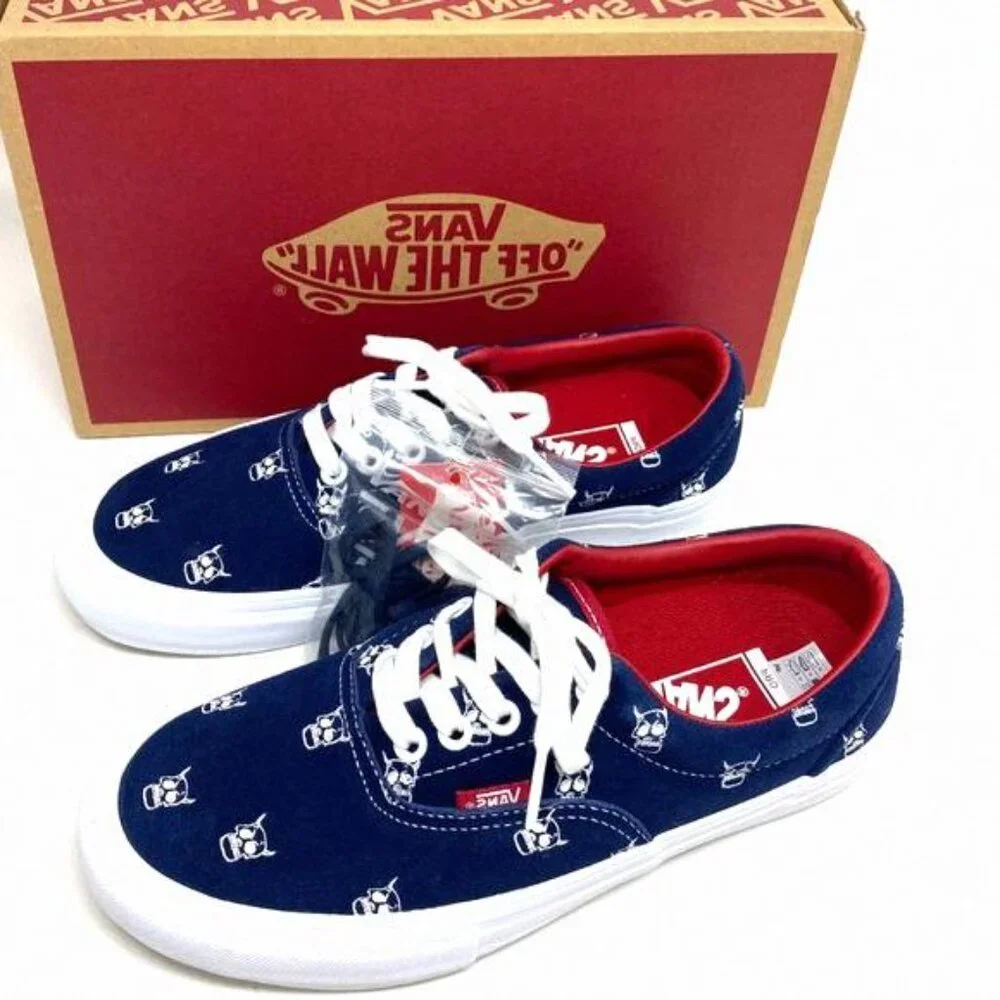 💖MEGA SALE💖VANS Era Pro Kader Sylla Halloween VN0A347L0V0 Women's Navy Suede